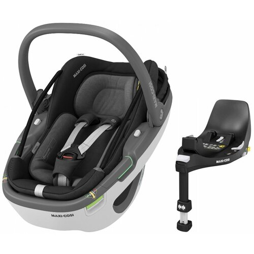 Maxi-Cosi Coral 360 с базой isofix FamilyFix 360 (Essential Black)