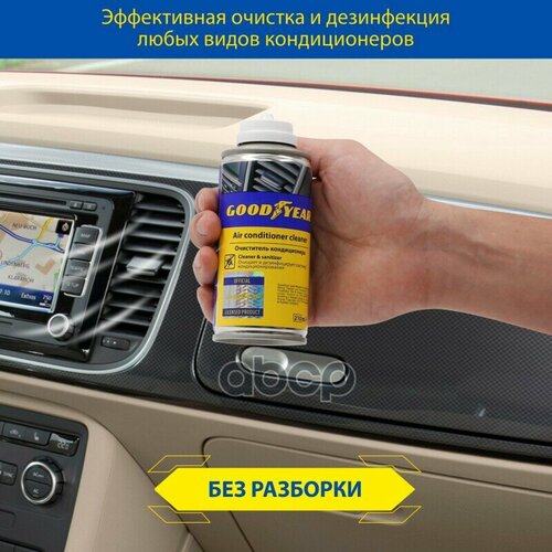 Очиститель Кондиционера Атл. Свежесть, Аэрозоль 650 Мл (С Системой Распыления) GOODYEAR арт. GY000725