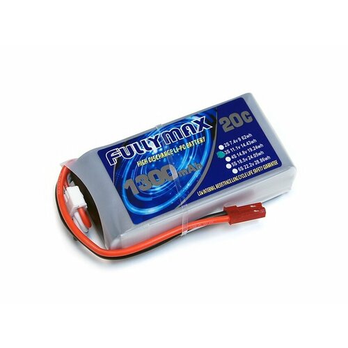 Аккумулятор LiPo Fullymax 11.1V 1300мАч 20C FB1300XL-3S