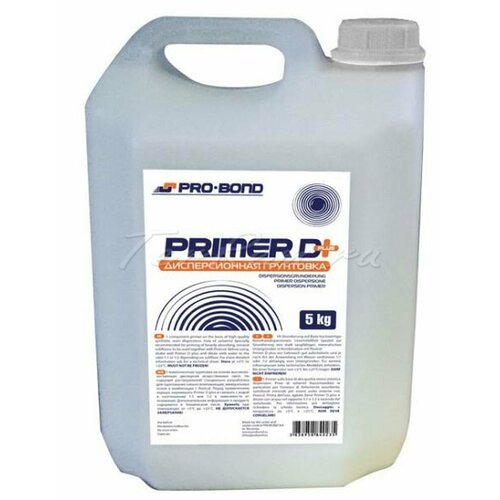 Грунтовка ProBond Primer D Plus (5л) PBPDP5 грунтовка probond pu primer extra 6кг pbppex6