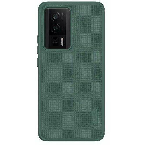 Накладка Nillkin Frosted Shield Pro пластиковая для Xiaomi Redmi K60 / K60 Pro Green (зеленая)