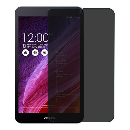 Asus Memo Pad 8 ME181C защитный экран пленка гидрогель конфиденциальность (силикон) Одна штука