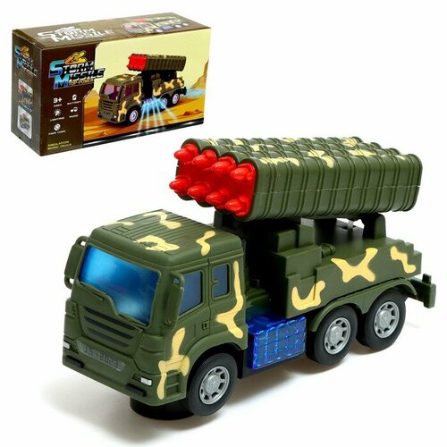 SUI Машина «Военная», на батарейках, свет и звук