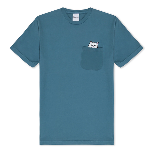 мужская футболка ripndip nikola embroidered синий размер m Футболка RIPNDIP, размер M, синий
