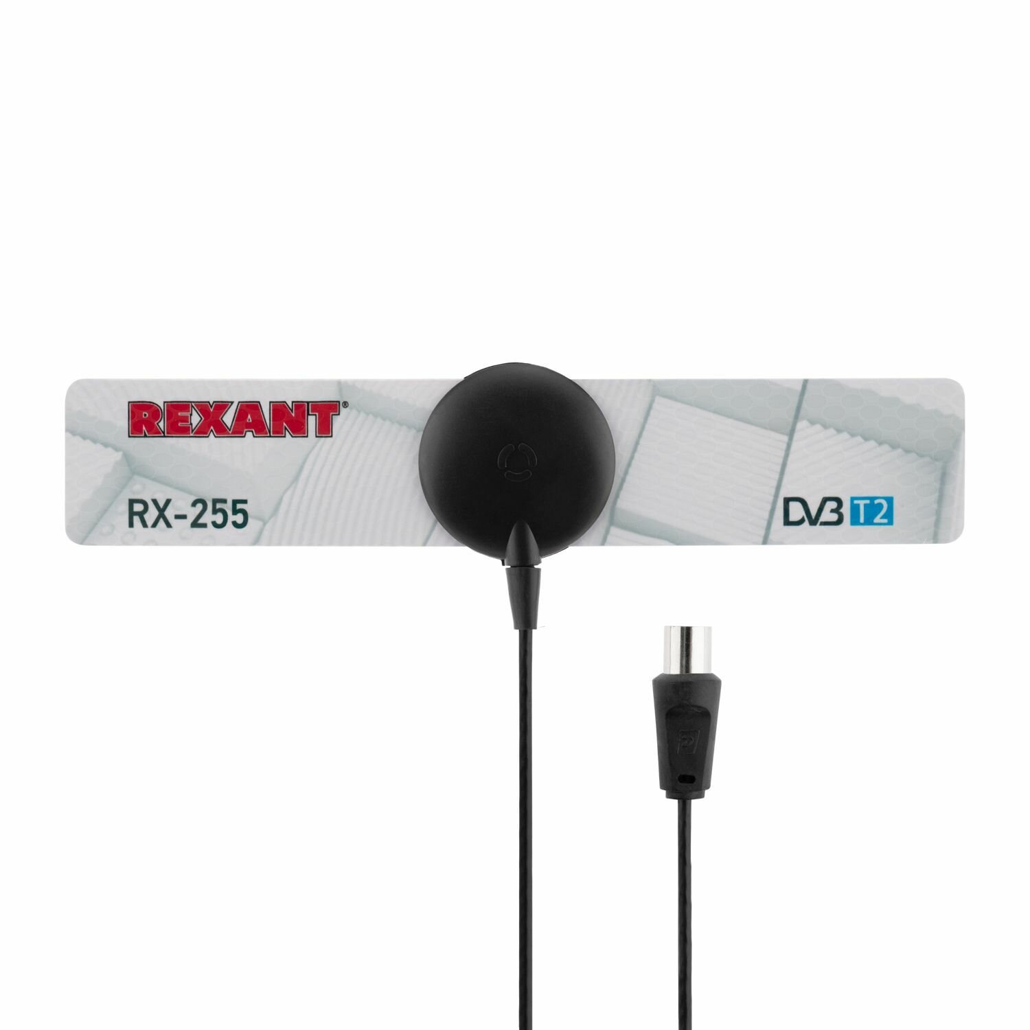 ТВ антенна комнатная DVB-T2 RX-255 REXANT на присоске для цифрового телевидения - фото №9
