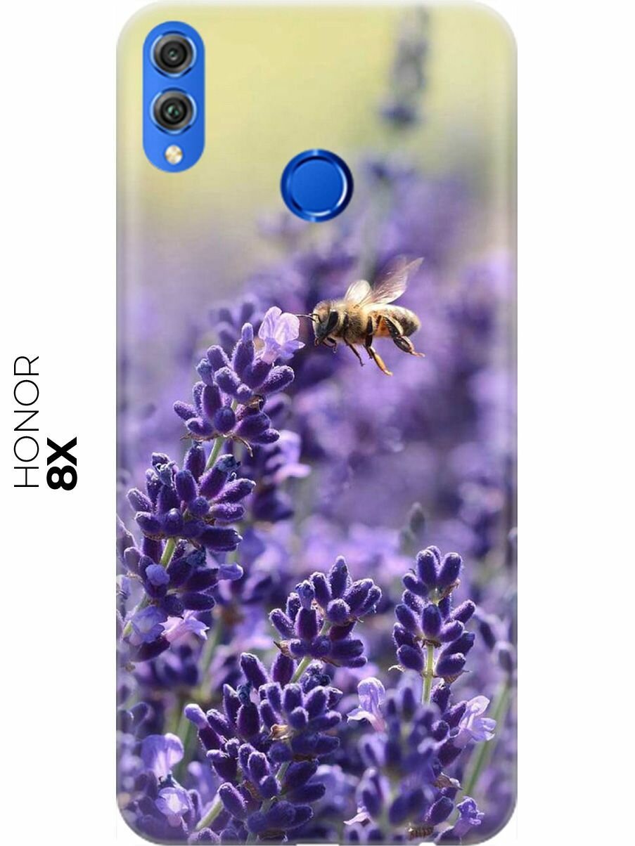 RE: PA Накладка Transparent для Honor 8X с принтом "Пчела и цветок"