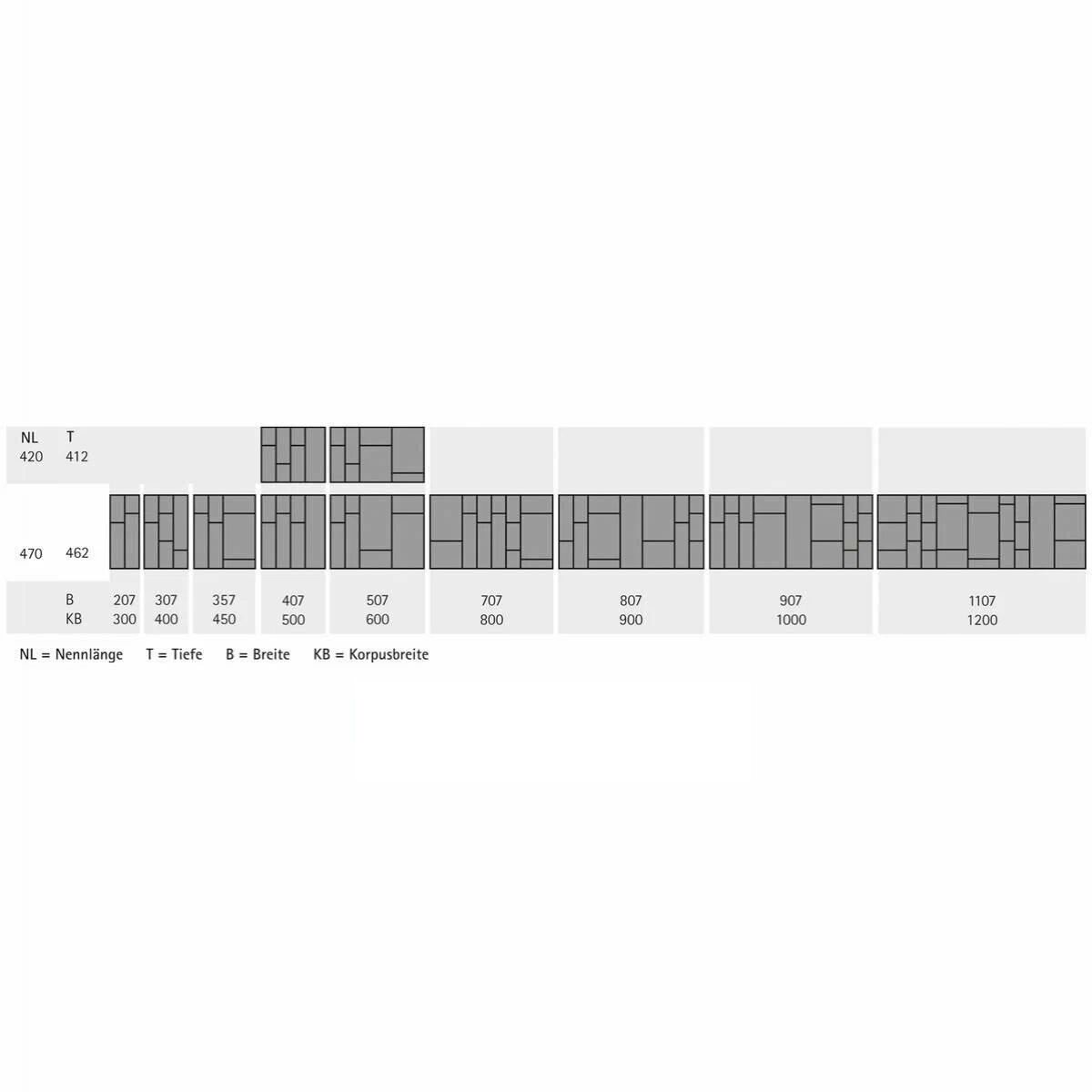 Организация HETTICH OrgaTray 590 для ящиков InnoTech Atira в базу 450 мм, 357х462 мм, цвет серебристый - фотография № 4