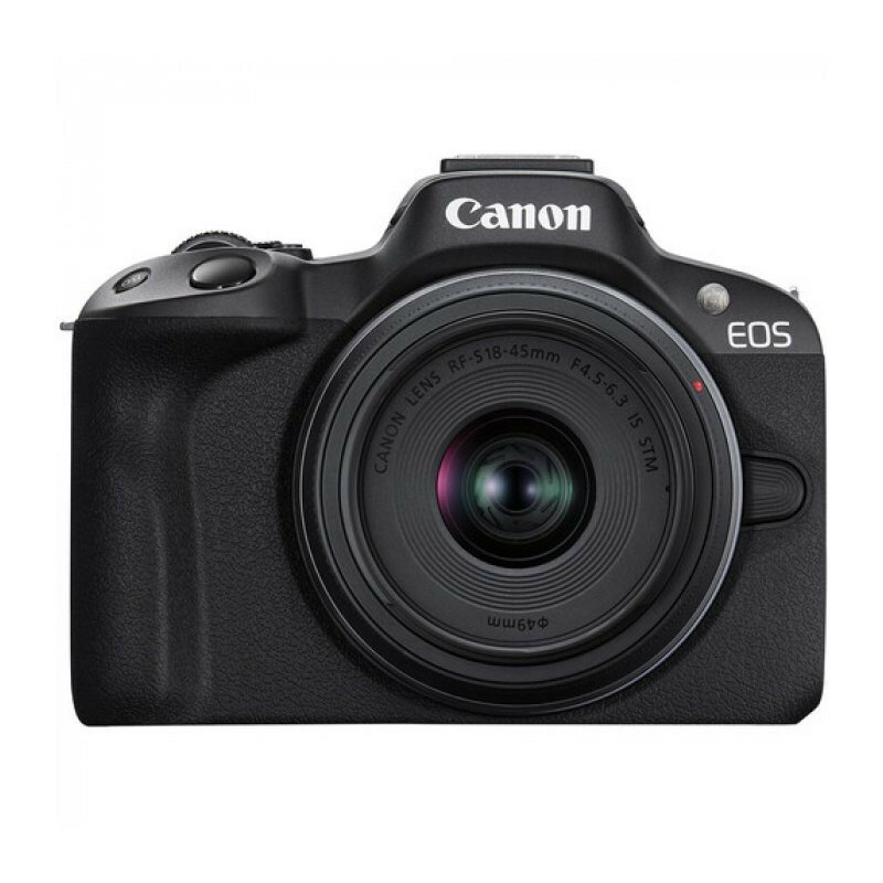 Беззеркальный фотоаппарат Canon EOS R50 Kit RF-S 18-45mm IS STM