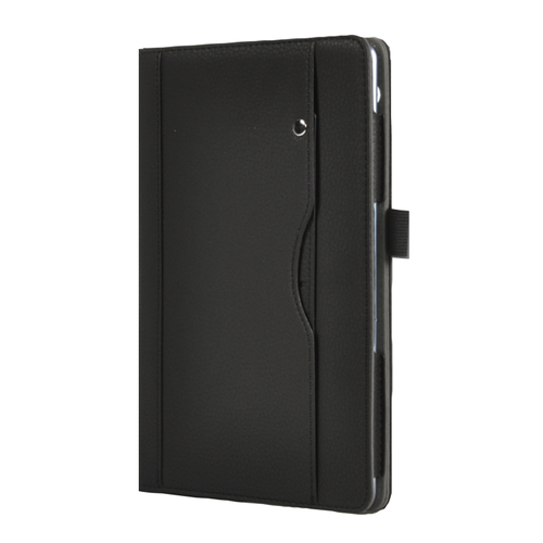 Чехол бизнес класса MyPads для Huawei MediaPad T5 10 (AGS2-L09/AL00/W09) с визитницей из качественной импортной кожи черный