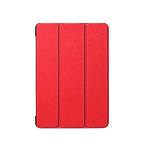 Чехол MyPads тонкий для Samsung Galaxy Tab A7 Lite LTE SM-T220 / T225 (2021) iL Sottile красный пластиковый противоударный чехол бампер mypads с усиленной защитой углов и необычным экстремальным дизайном для samsung galaxy tab a7 lite lte sm t220 t225
