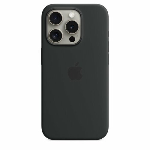 Чехол 15 Pro Silicone Case Black