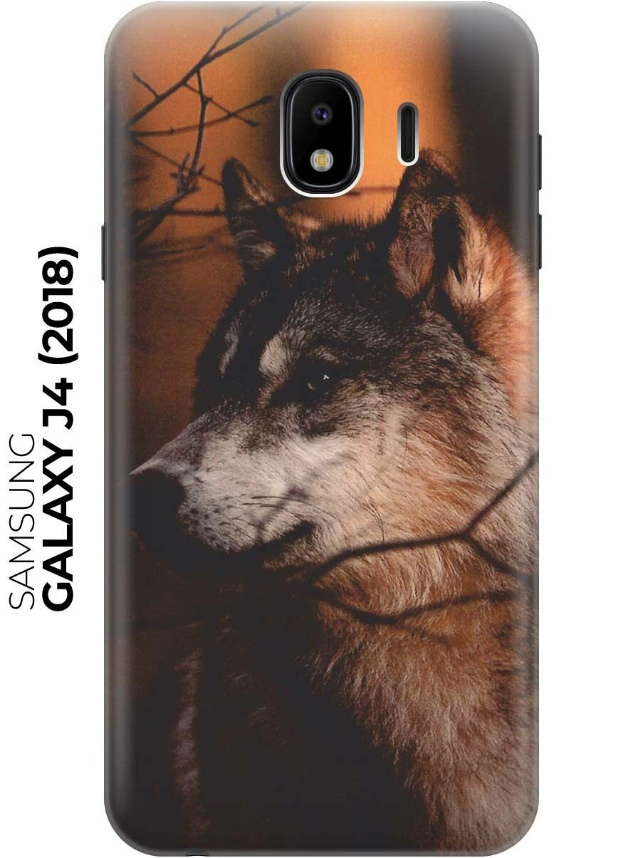 RE: PAЧехол - накладка ArtColor для Samsung Galaxy J4 (2018) с принтом "Красивый волк"