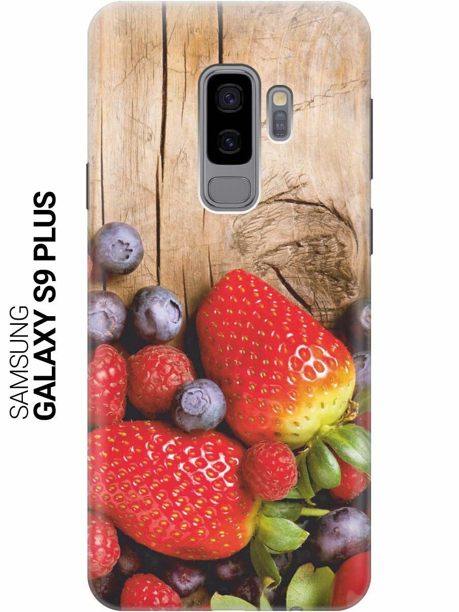 GOSSO Ультратонкий силиконовый чехол-накладка для Samsung Galaxy S9 Plus с принтом "Дерево фруктов"