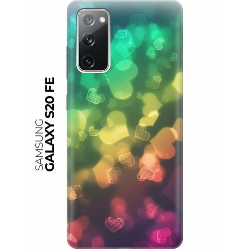 RE: PA Чехол - накладка ArtColor для Samsung Galaxy S20 FE с принтом Сердечки re pa чехол накладка artcolor для samsung galaxy s20 fe с принтом эскиз девушки