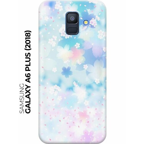 RE: PA Накладка Transparent для Samsung Galaxy A6 Plus (2018) с принтом Цветение сакуры re pa накладка transparent для samsung galaxy a6 plus 2018 с принтом цветные драже