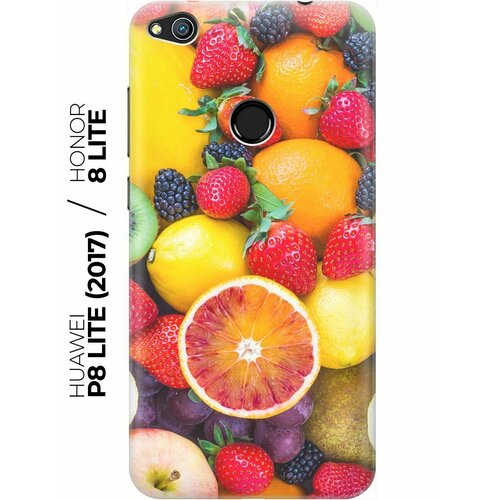 RE: PA Накладка Transparent для Honor 8 Lite / Huawei P8 Lite (2017) с принтом Сочные фрукты re pa накладка transparent для huawei p40 lite с принтом сочные фрукты