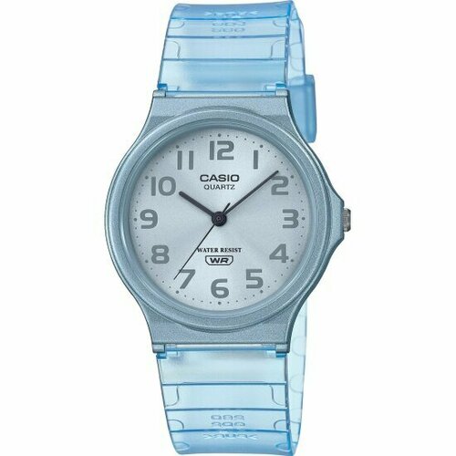 фото Наручные часы casio collection mq-24s-2b, голубой