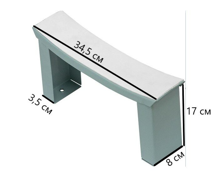 Комплект ножек для ванны стальные (2 шт.)
