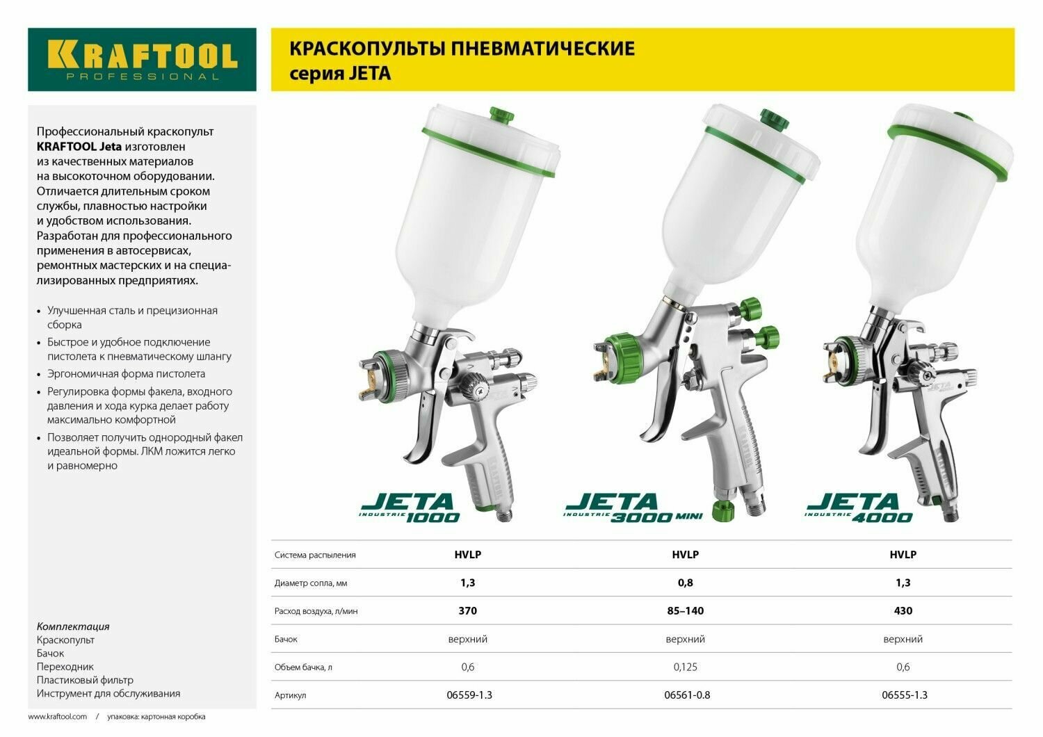 Пневматический краскопульт KRAFTOOL - фото №13