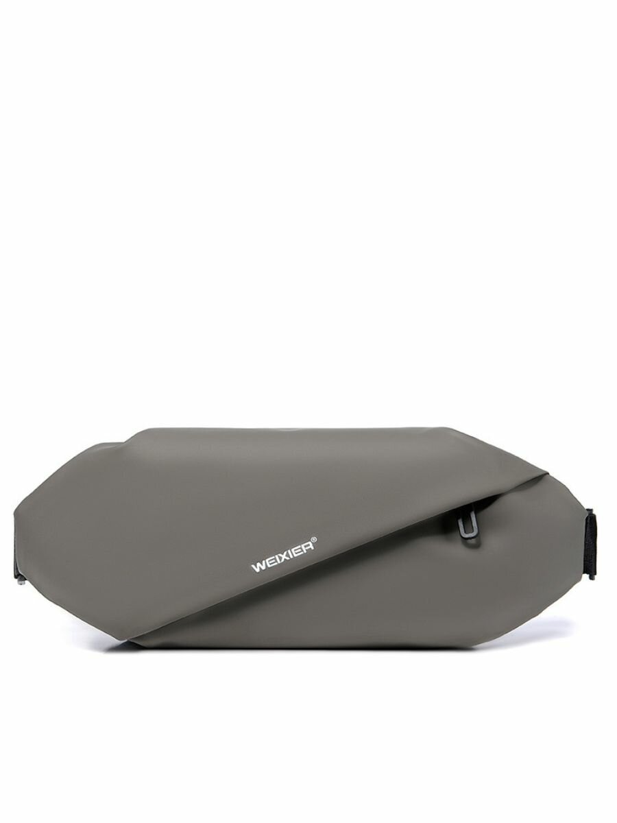 Сумка поясная сумка поясная серый спортивная 