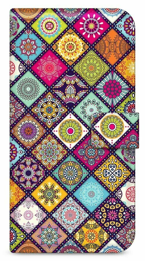 Чехол-книжка "Этника фон 1 book" на Samsung Galaxy J8 / Самсунг Галакси Джей 8