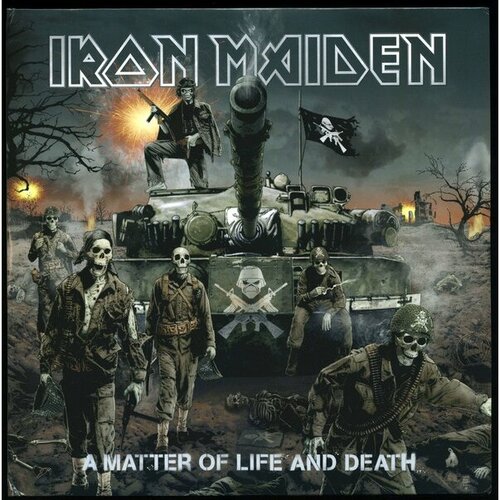 Виниловая пластинка Iron Maiden A MATTER OF LIFE AND DEATH (180 Gram) джинсы colours of the world базовые 42 размер