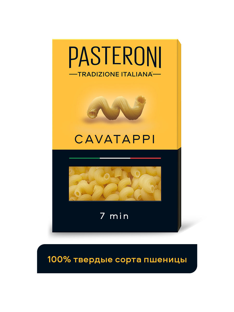 Макаронные изделия из твердых сортов пшеницы Каватаппи №187 Pasteroni. 400г.