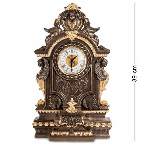 фото Каминные часы в стиле барокко veronese (bronze/gold) ws-611/ 2