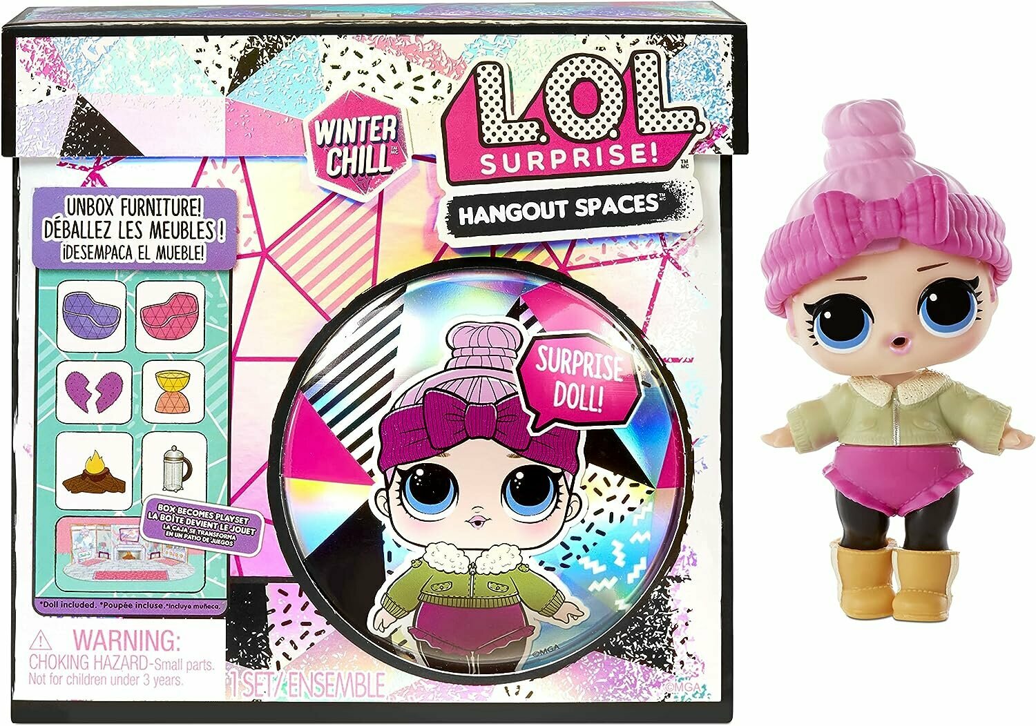 L.O.L. Surprise 576624 LOL Игровой набор с куклой Cozy Babe