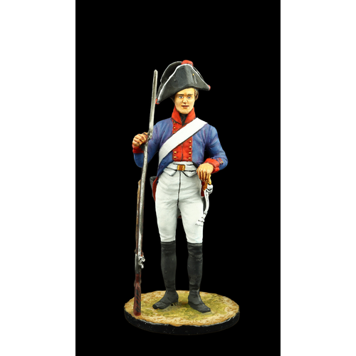 Оловянный солдатик SDS : Мушкетер пехотных полков, Пруссия, 1800-07 гг.