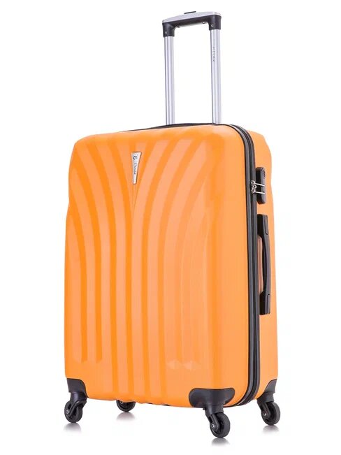 Чемодан средний L'Case Phuket (M) оранжевый, 67.5х47х26.5, арт:Ch0667