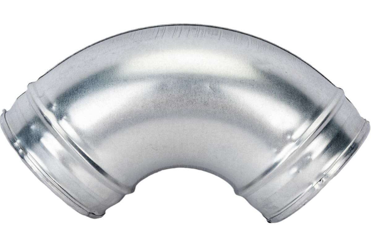 фото Галвент Отвод круглый штамп 90 d100 191102