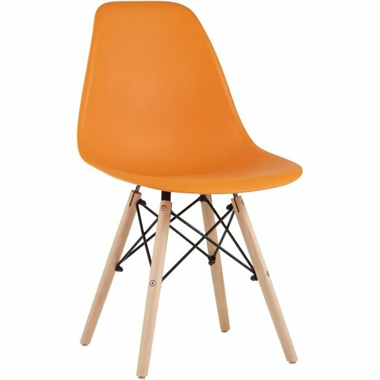 Стул обеденный Stool Group EAMES, оранжевый