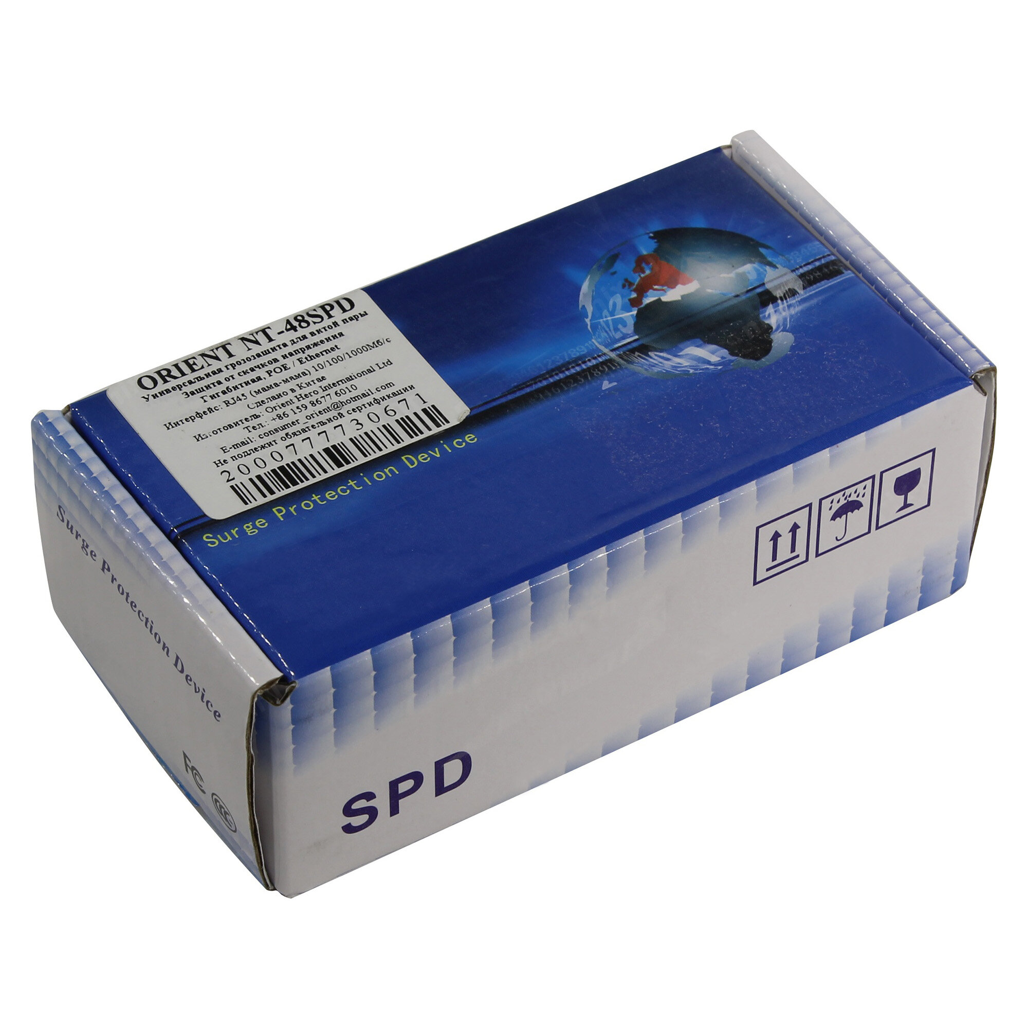 Грозозащита для витой пары | Гигабитная, POE / Ethernet | ORIENT NT-48SPD — фото 4