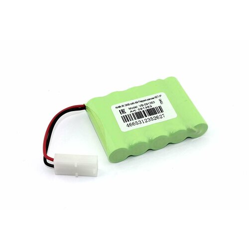 аккумулятор ni mh 6v 2400 mah aa row разъем el 2p 2 3 Аккумулятор Ni-Mh 6V 2400 mAh AA Flatpack разъем KET-2P