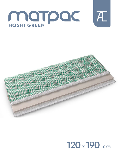 Матрас Mr.Mattress Hoshi green, 120х190 см