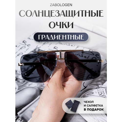 фото Солнцезащитные очки zabologen, черный