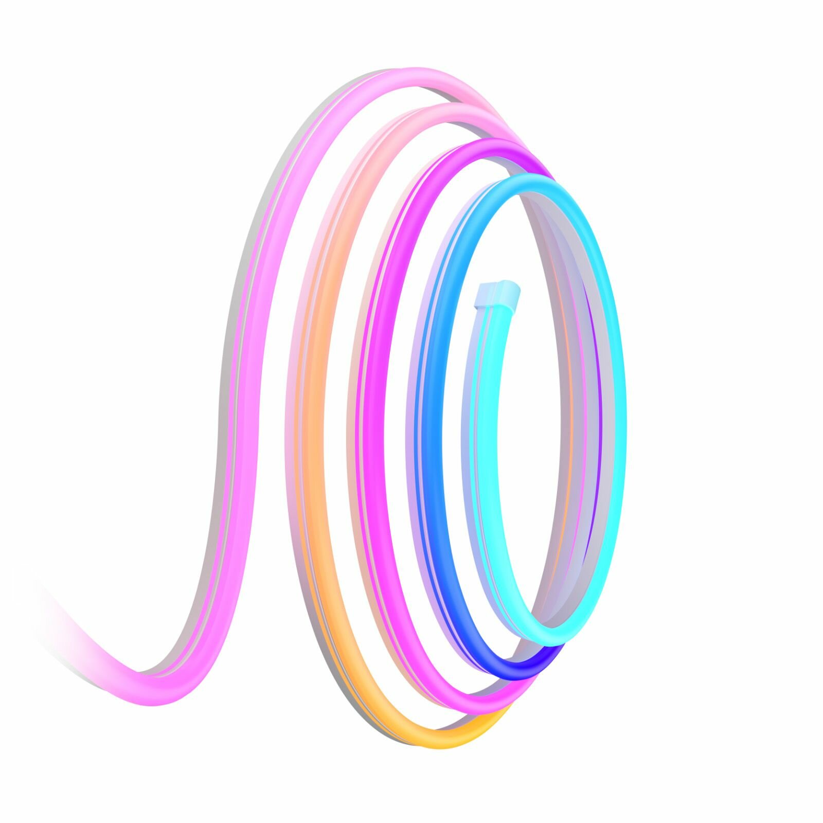 Картинки Cветодиодная лента RGB Govee Neon Rope Strip Light 2 H61D5301, умная LED подсветка 5 метров