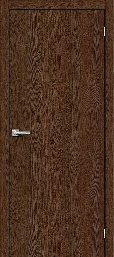 Дверь межкомнатная (полотно, коробка, наличники) Эко Шпон Браво-0 Brown Dreamline 200*80