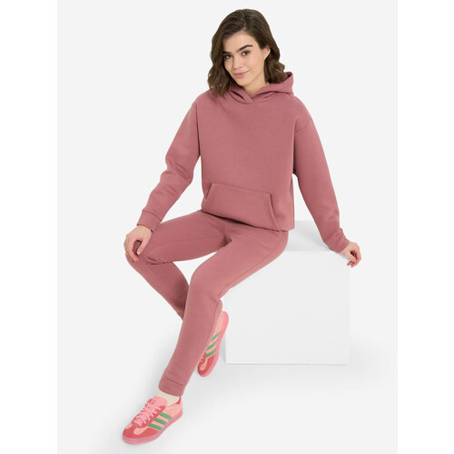 фото Костюм спортивный matrix sport msf knitted hooded suit w/o zip, размер 54/56, розовый,