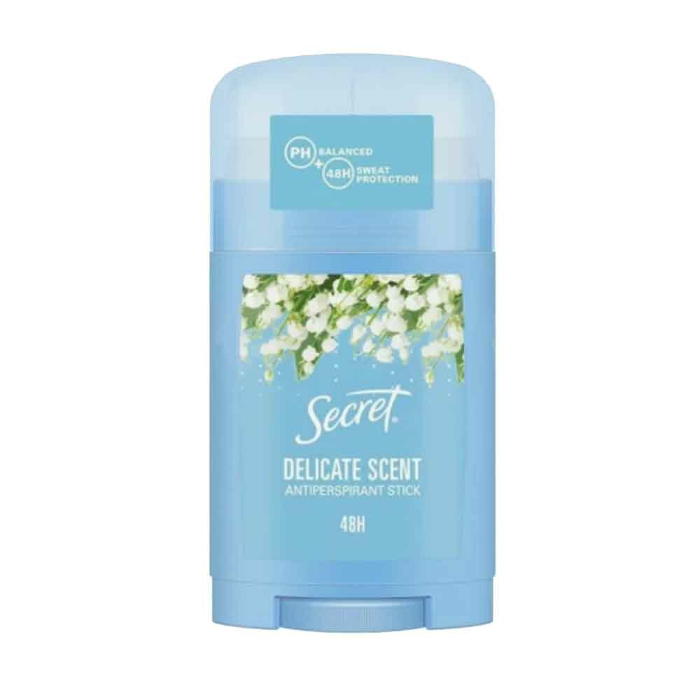 Secret Антиперспирант твёрдый для женщин Delicate Scent 48H, 40 мл