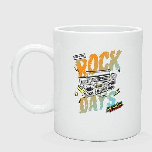 Rock Days Керамическая кружка