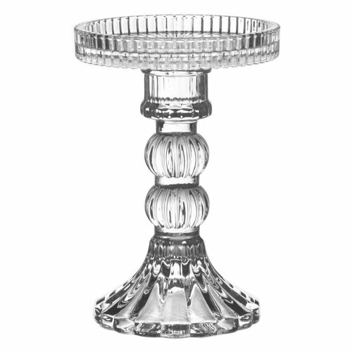 Подсвечник Decor de table Ле Классик 14 см съемная чаша стекло 1215₽