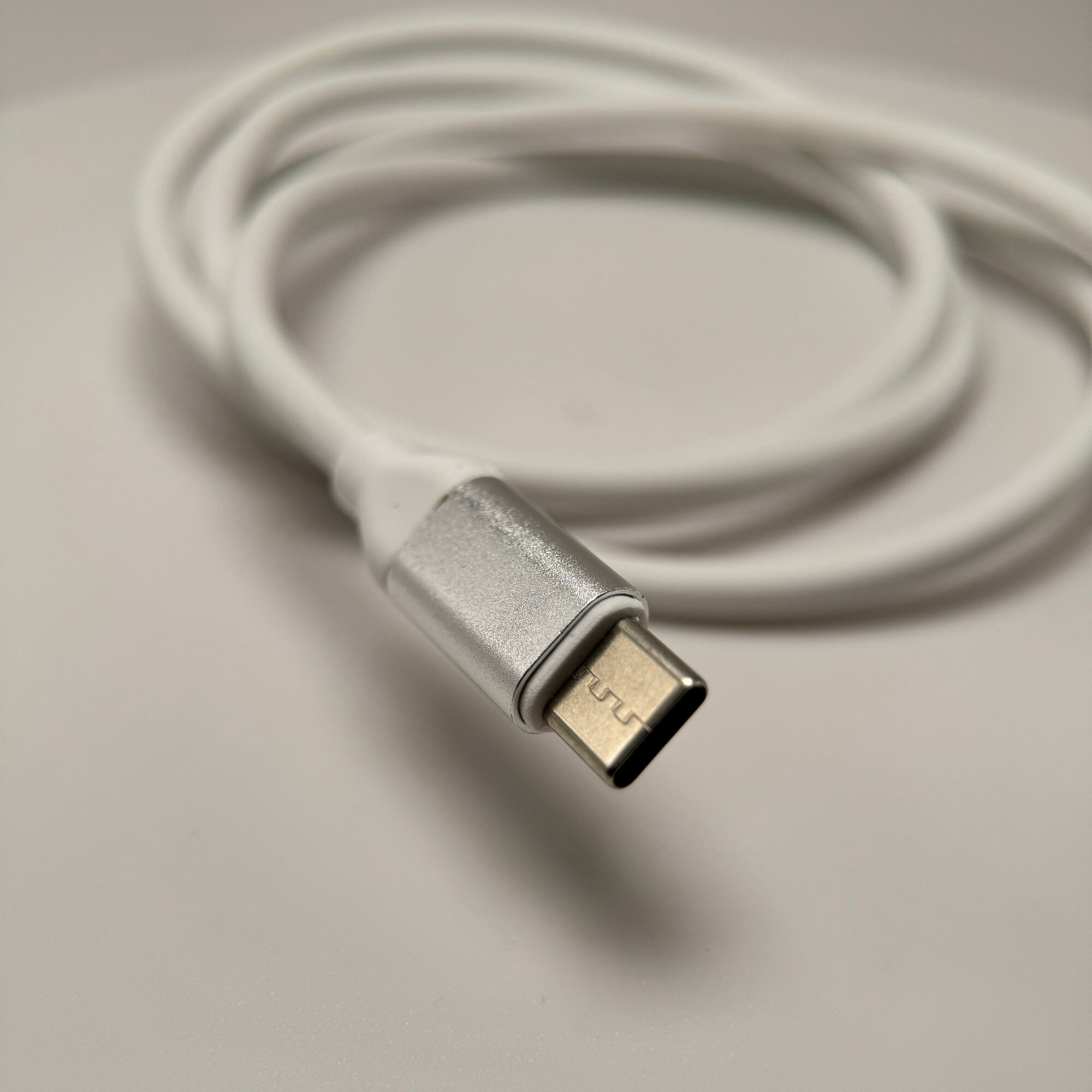 Кабель USB Type C/ Type A, 1 метр, белый — фото 1