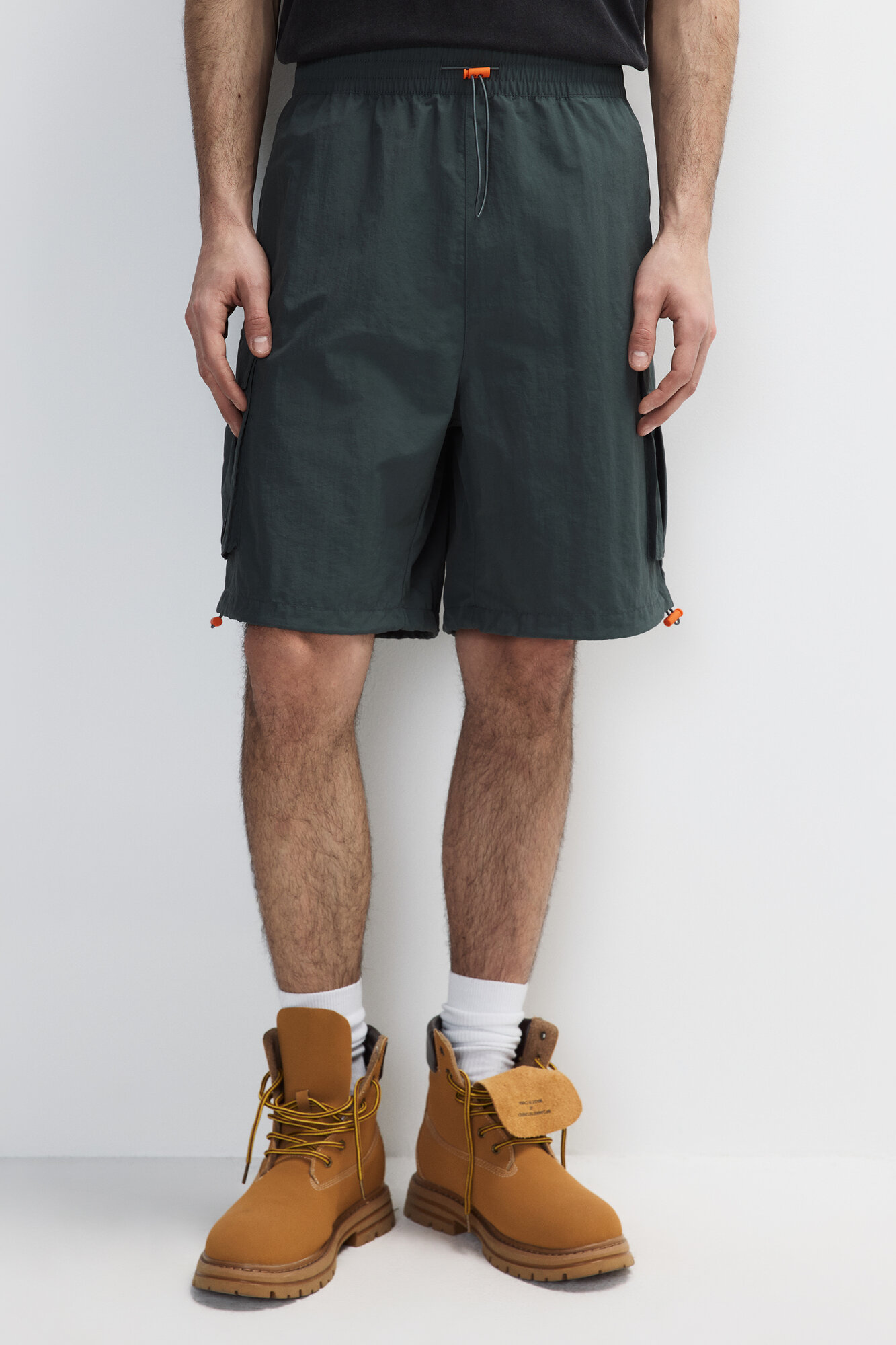 Шорты Befree, размер M, хаки/оливковый — фото 1