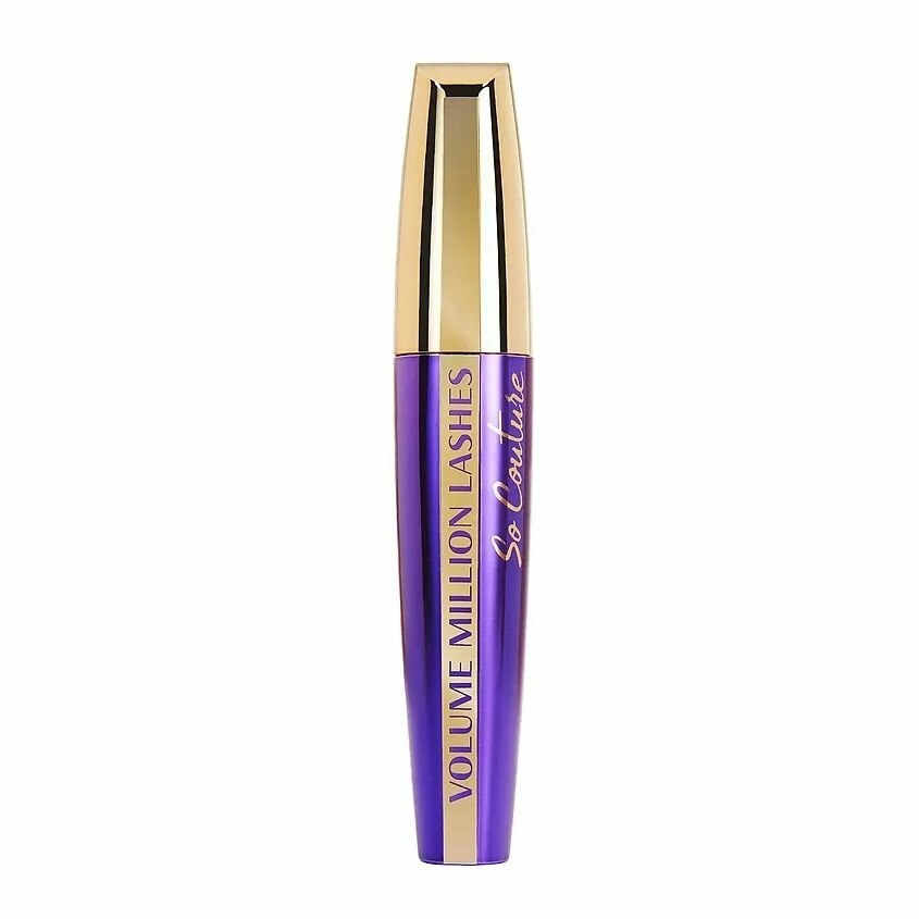 Тушь L'Oreal "Volume Million Lashes", для ресниц, объем 9 мл, черная — фото 1