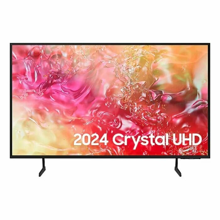 Телевизор Samsung 43" UE43DU7100UXRU, 4K Crystal UHD, Smart TV, Wi-Fi, черный корпус — фото 1
