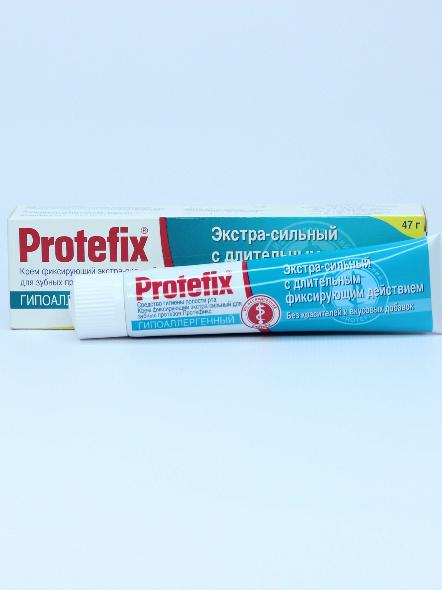 Крем фиксирующий для протезов Protefix экстра-сильный гипоаллергенный 47 г