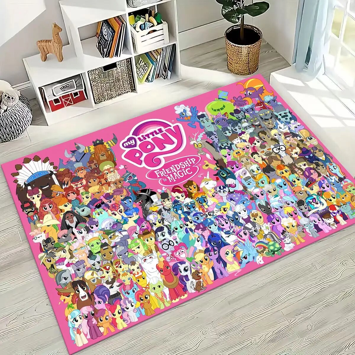 Коврик My Little Pony Unicorn MINISO Розовый, 120x160cm( 47x62in ), 9