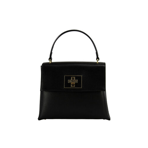 фото Сумка baldinini, фактура гладкая, черный